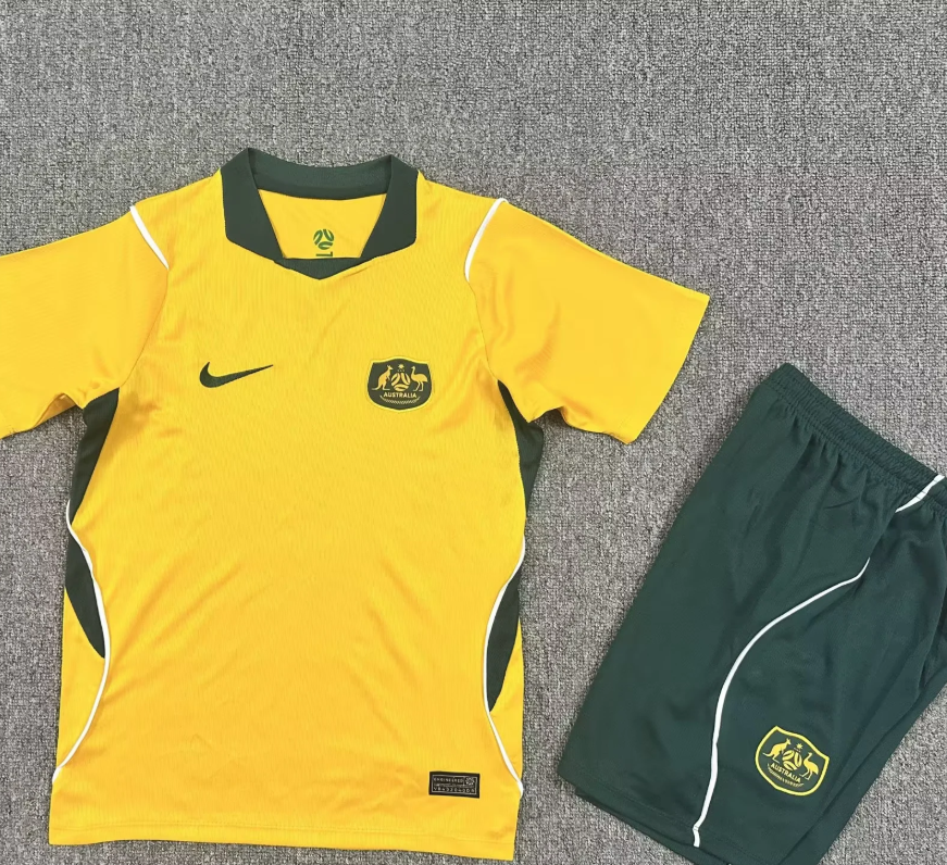 Kids Australia 2026 Home Jersey