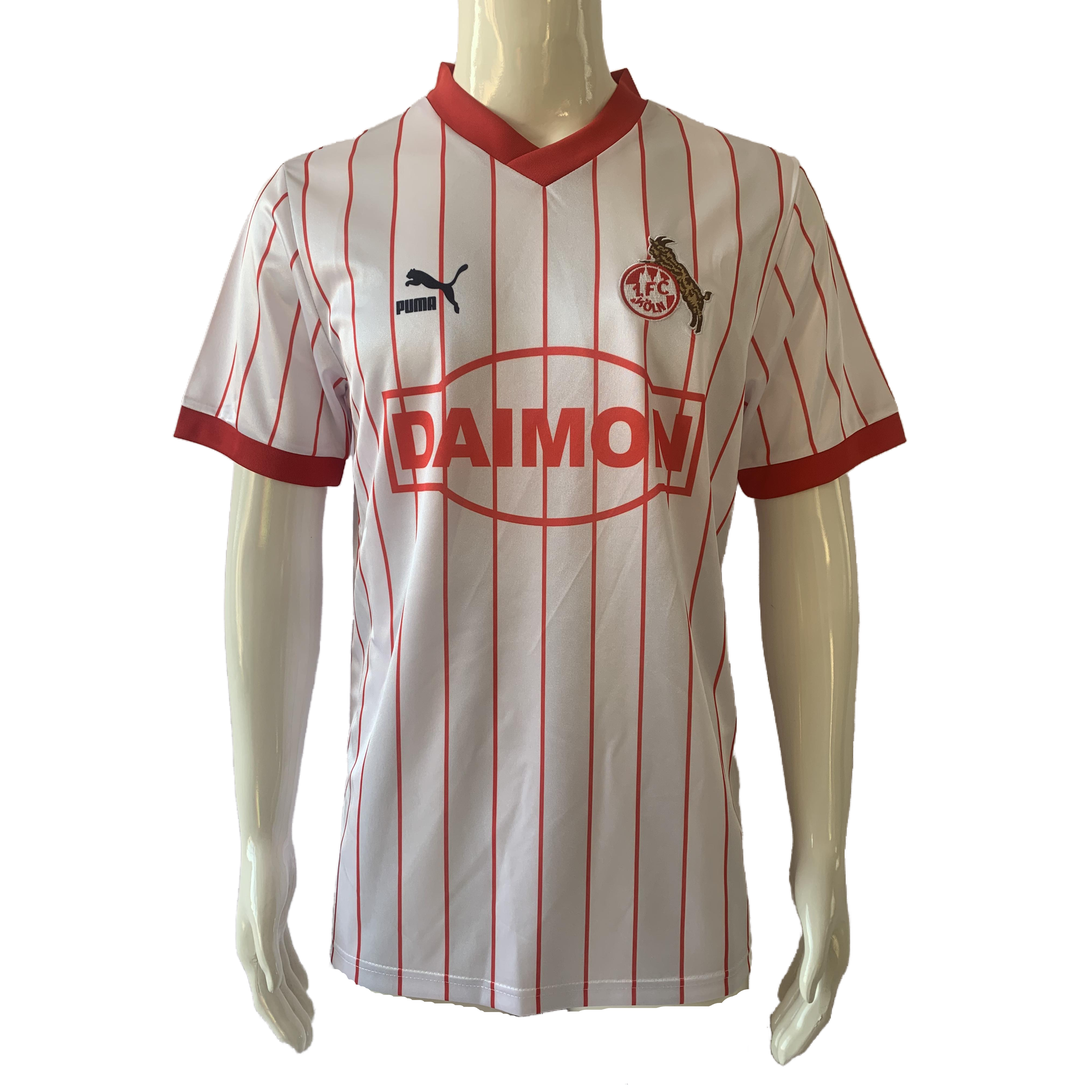 Retro FC Köln 85/86 Home Jersey S-XXL