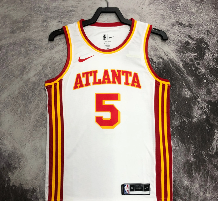 Atlanta Hawks White #5 Murray