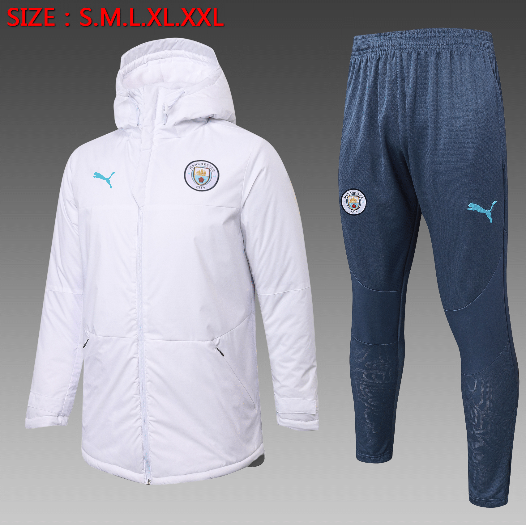 Manchester City Cotton coat + pants (varies teams)
