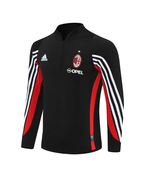 AC Milan 03/04 half zipper Training Black