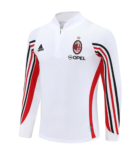 AC Milan 03/04 half zipper Training White