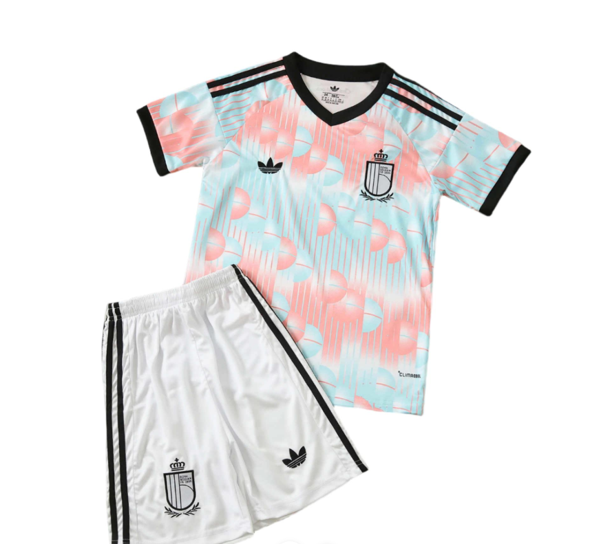 Kids Kit 2026 World Cup Belgium Away 16-28